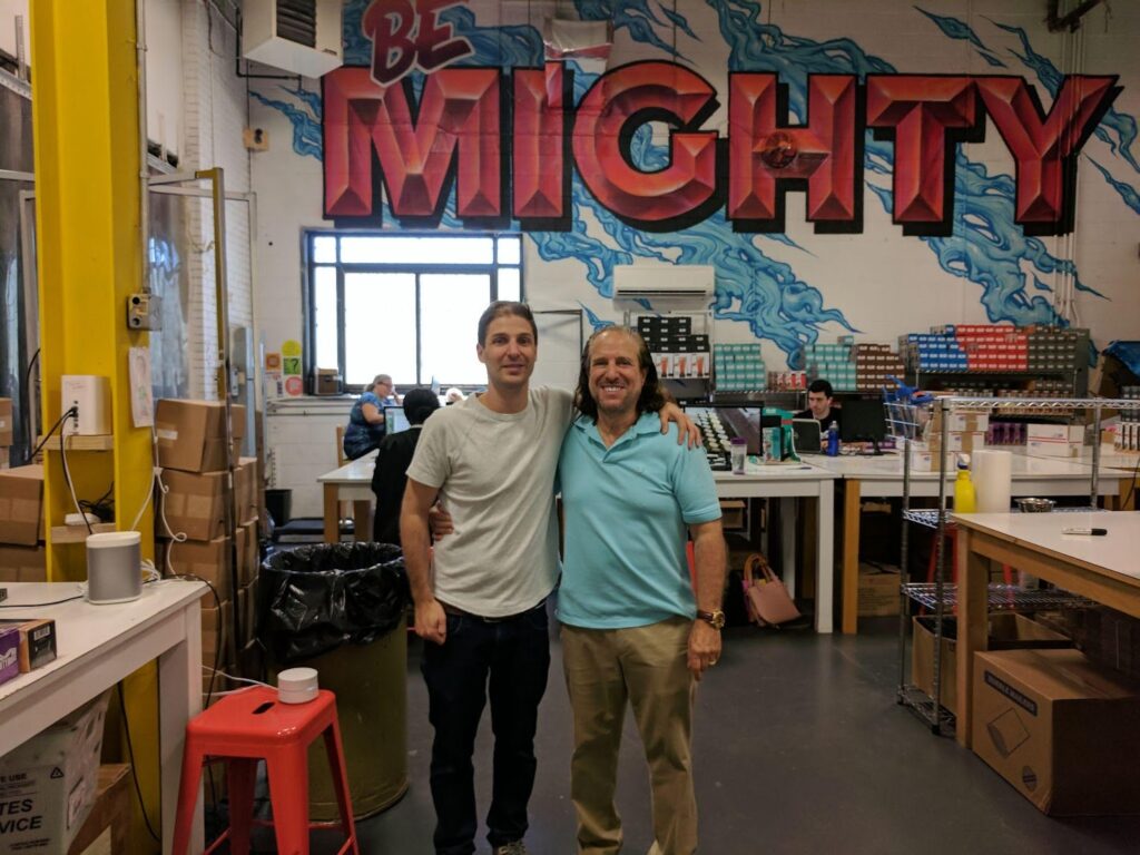 Mighty Mug Father and Son Founders Jayme and Al Smaldone